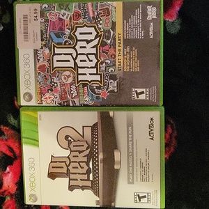 EUC Dj Hero and Dj Hero 2 for Xbox 360